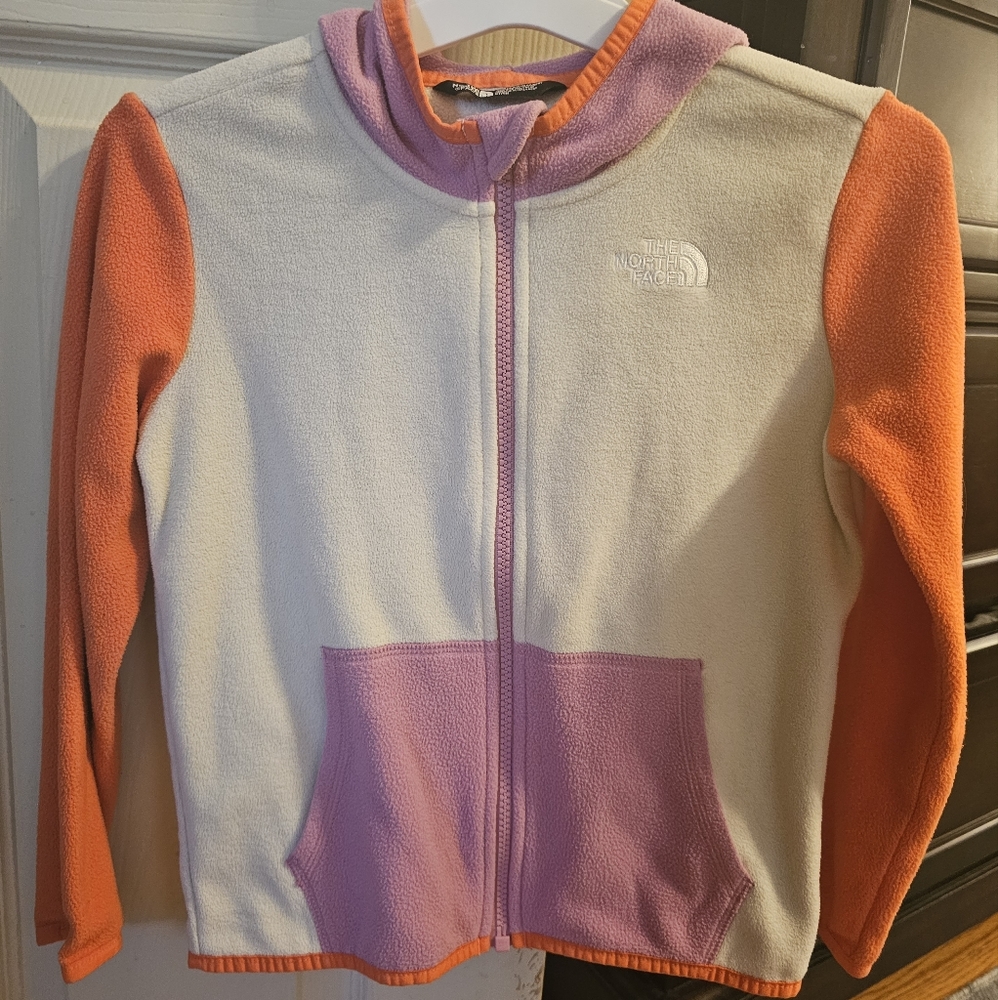 The North face zip up fleece